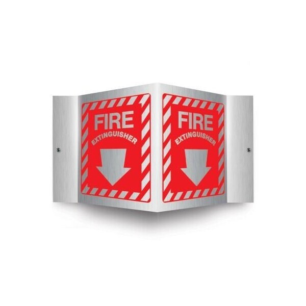 Accuform Aluminum, 6 in x 8.5 in, pre-drilled mounting holes PSM307 - main